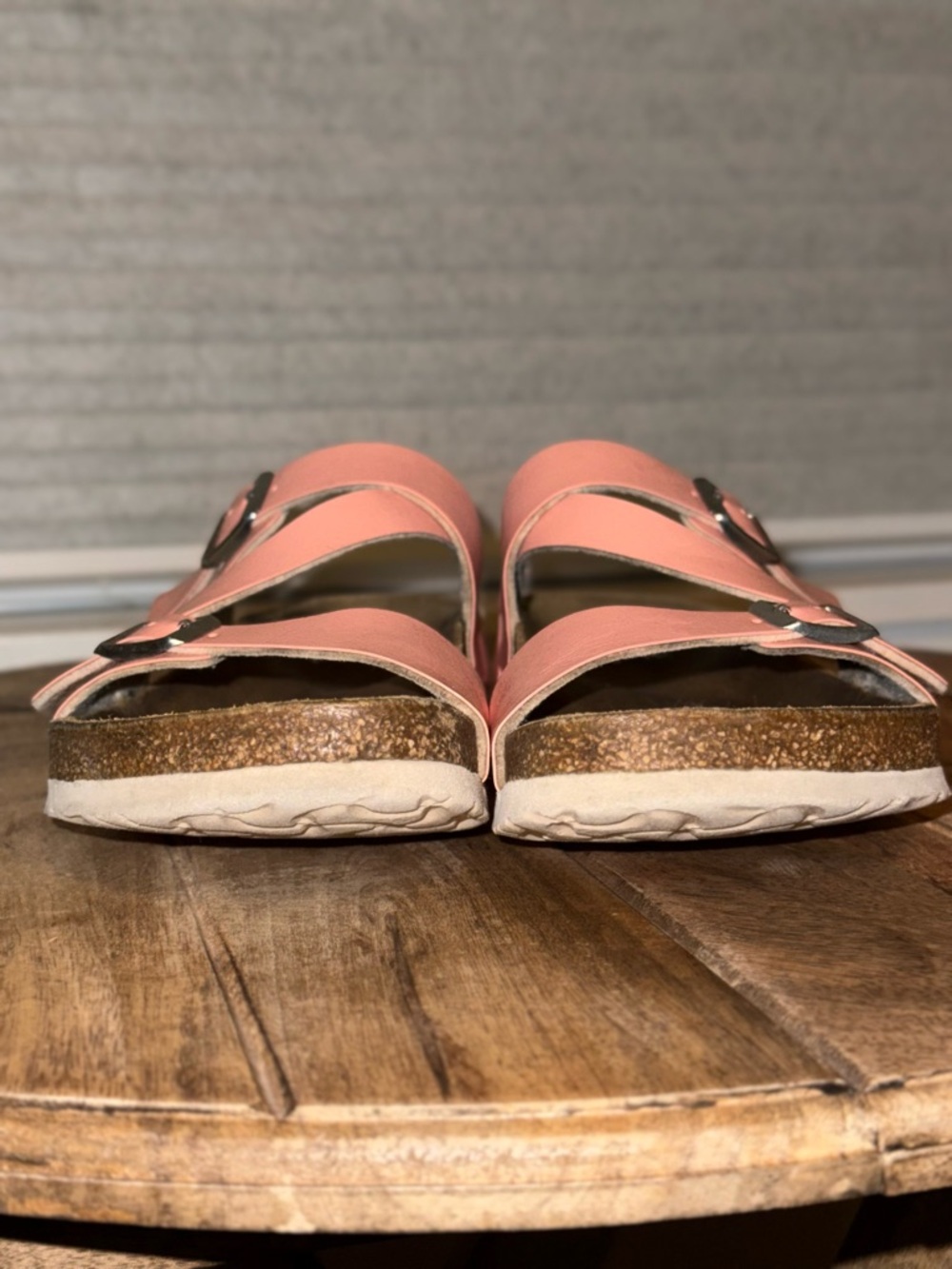 Birkenstock Salina Coral Peach Birko Flor | 40 260 L9 - Picture 10 of 12